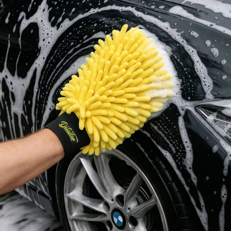 Luva Premium Loop Dupla Face de Microfibra 2 em 1 Detailer